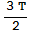 (3T)/2